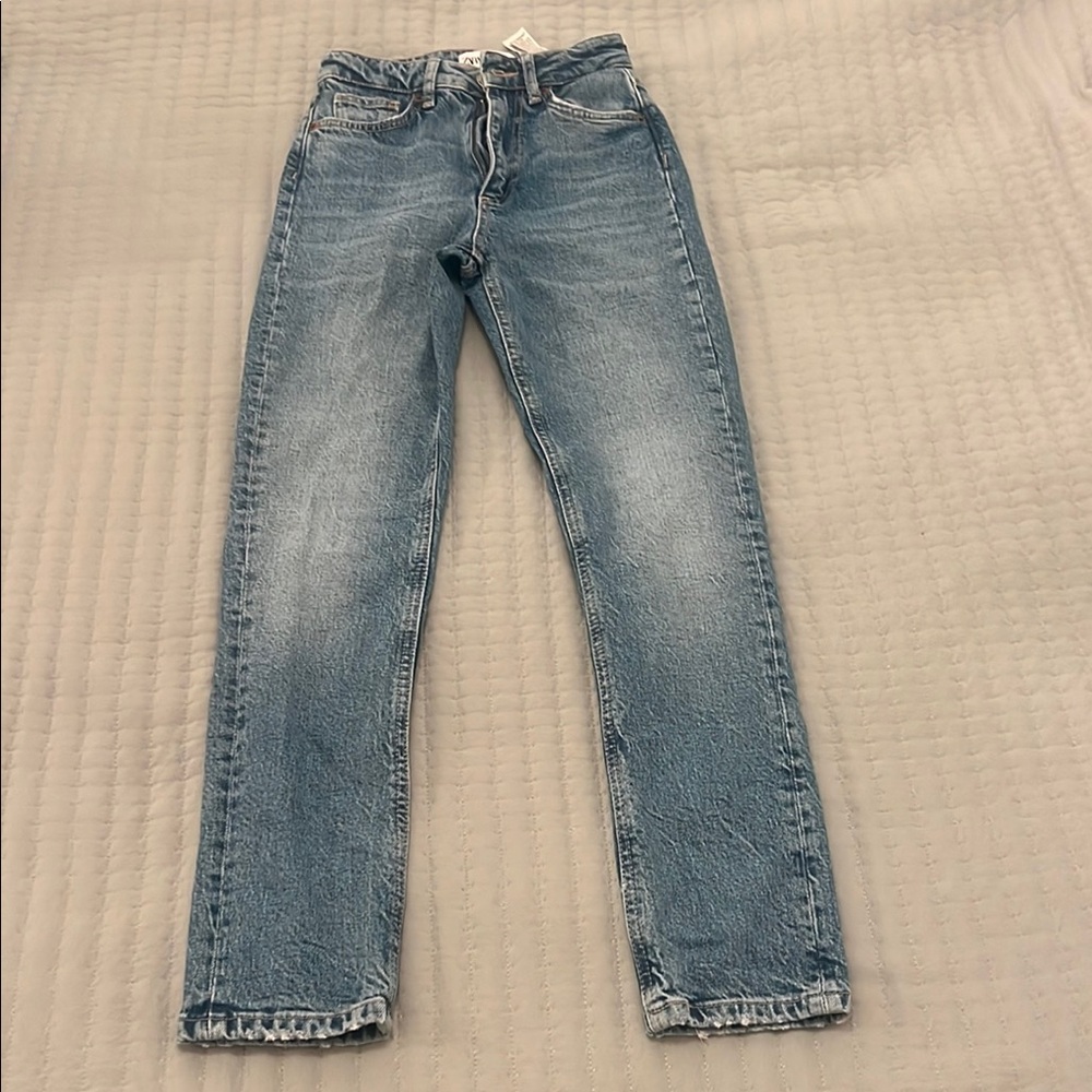 Zara Skinny Blue Denim Jeans